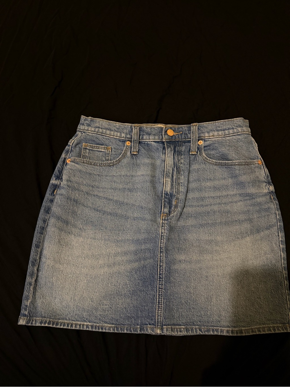 Target Washed Blue Denim Mini Skirt